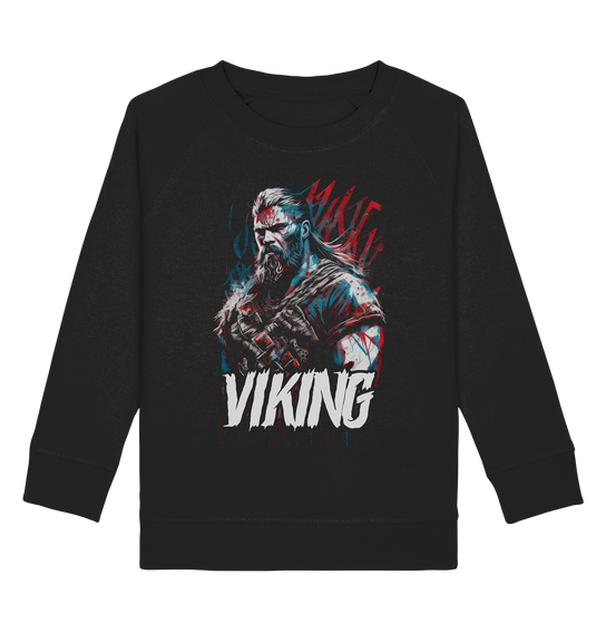 Kids Sweatshirt für Kinder Jungen und Mädchen Wikinger Nordmann Odin Valhalla 9450