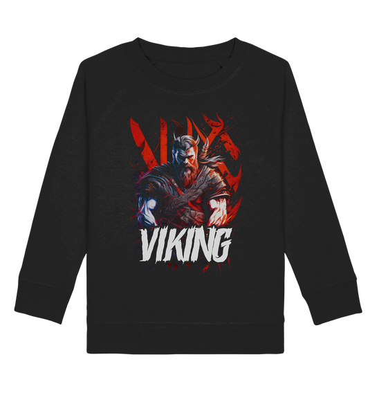 Kids Sweatshirt für Kinder Jungen und Mädchen Wikinger Nordmann Odin Valhalla 9361