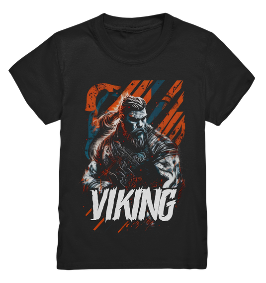 Kids T-Shirt für Kinder Jungen und Mädchen Wikinger Nordmann Odin Valhalla 9550