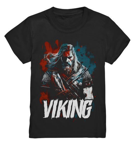 Kids T-Shirt für Kinder Jungen und Mädchen Wikinger Nordmann Odin Valhalla 7280