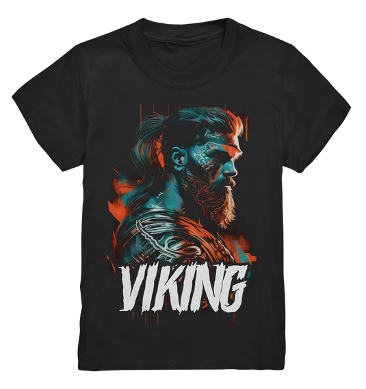 Kids T-Shirt für Kinder Jungen und Mädchen Wikinger Nordmann Odin Valhalla 5562