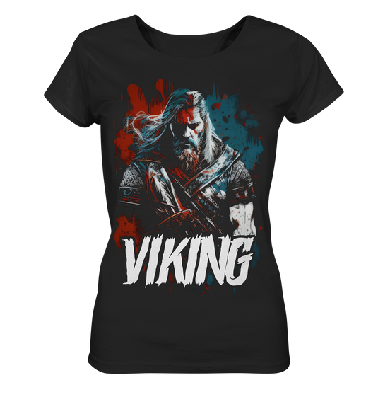 Damen Shirt Frauen T-Shirt Lady Ladies Wikinger Nordmann Odin Valhalla 7280