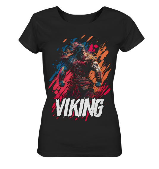 Damen Shirt Frauen T-Shirt Lady Ladies Wikinger Nordmann Odin Valhalla 6076