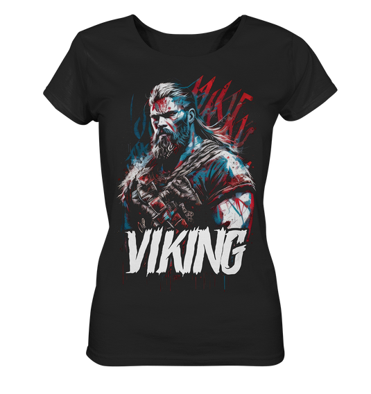 Damen Shirt Frauen T-Shirt Lady Ladies Wikinger Nordmann Odin Valhalla 9450