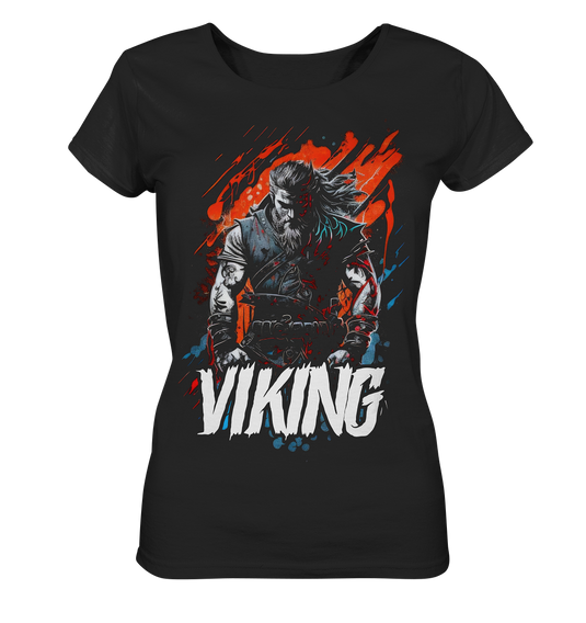 Damen Shirt Frauen T-Shirt Lady Ladies Wikinger Nordmann Odin Valhalla 7887