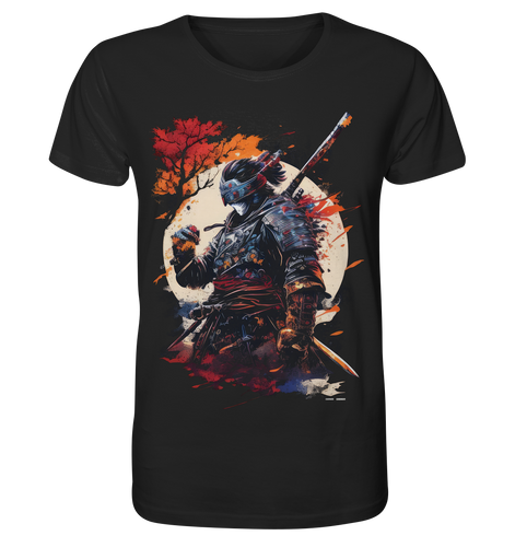 Herren T-Shirt Samurai Bushido Japan Katana 2374