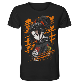 Herren T-Shirt Anime und Manga mit Kanji im Streetwear Look 5872 - DragonHive