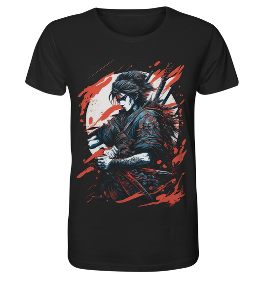 Herren T-Shirt Samurai Bushido Japan Katana 7910