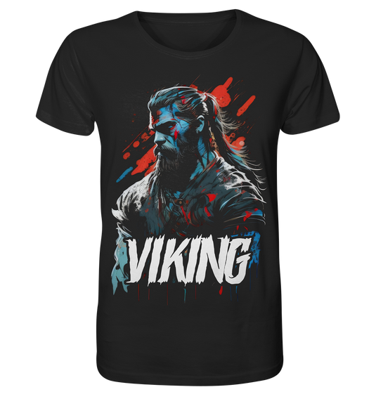 Herren T-Shirt Wikinger Nordmann Odin Valhalla 6975