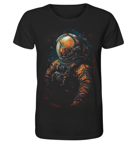 Herren T-Shirt Astronaut Retro NASA Universum 9404 - DragonHive