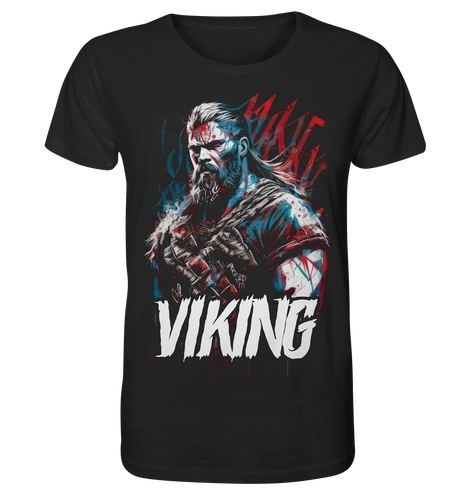 Herren T-Shirt Wikinger Nordmann Odin Valhalla 9450