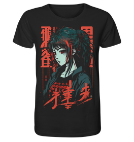 Herren T-Shirt Anime und Manga mit Kanji im Streetwear Look 9280