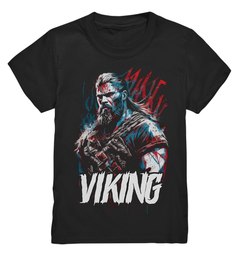 Kids T-shirt for children boys and girls Viking Norsemen Odin Valhalla 9450