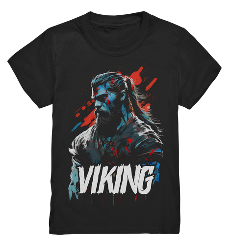 Kids T-shirt for children boys and girls Viking Norsemen Odin Valhalla 6975