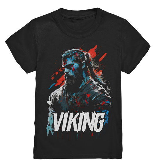 Kids T-shirt for children boys and girls Viking Norsemen Odin Valhalla 6975