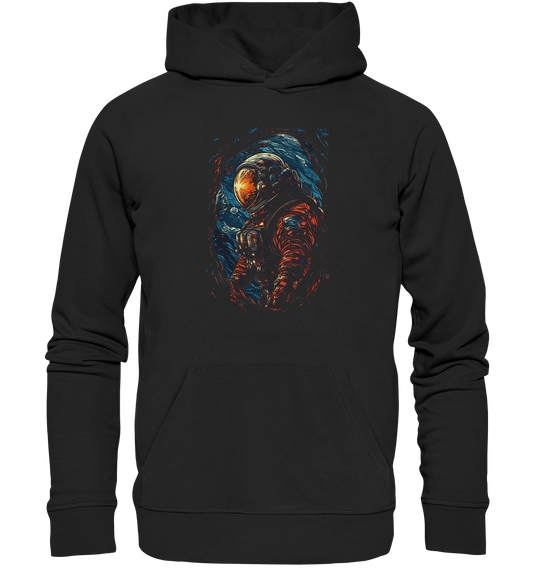 Unisex hoodie hooded sweatshirt for men and women Astronaut Retro NASA Universe 2446